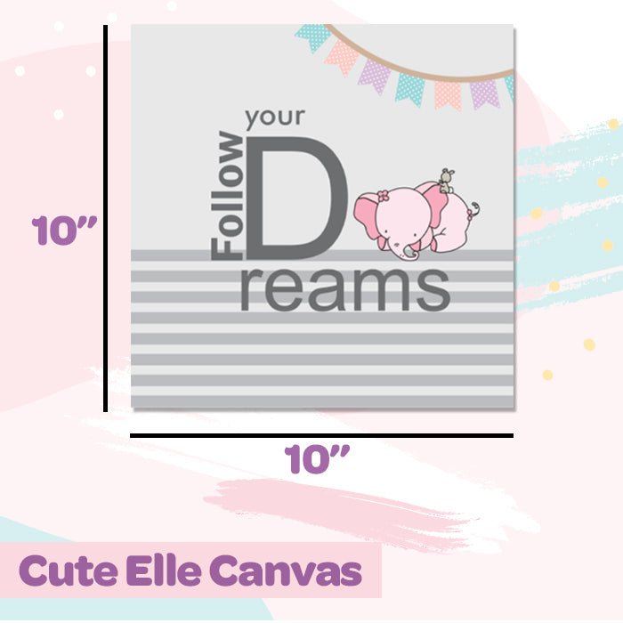Cute Elle Canvas For Wall