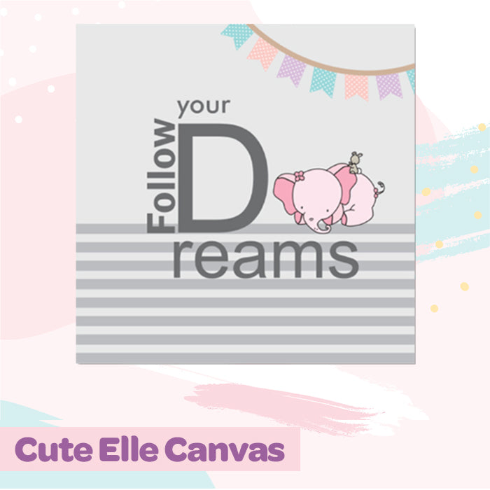 Cute Elle Canvas For Wall