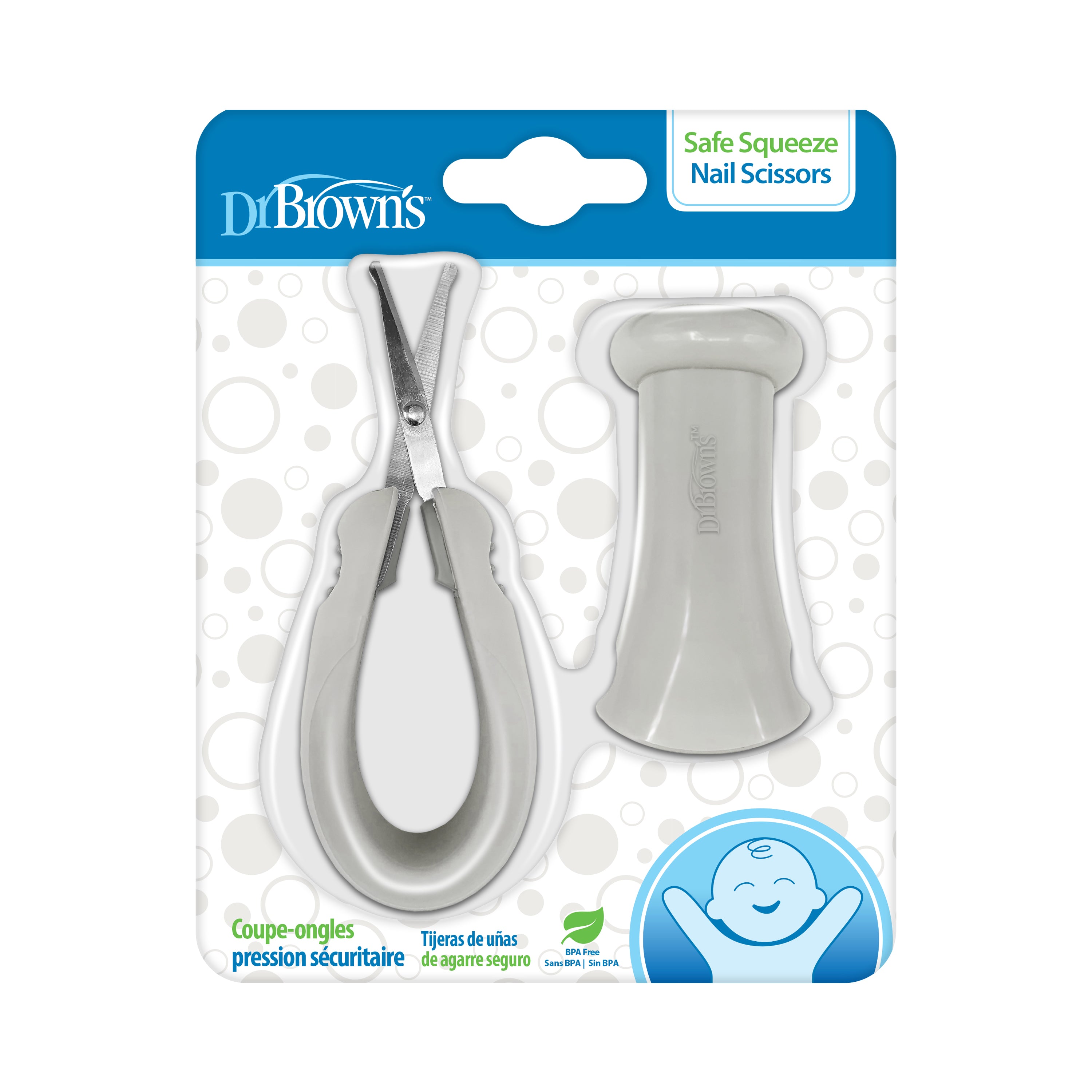 Dr. Brown's Safe Squeeze Nail Scissor