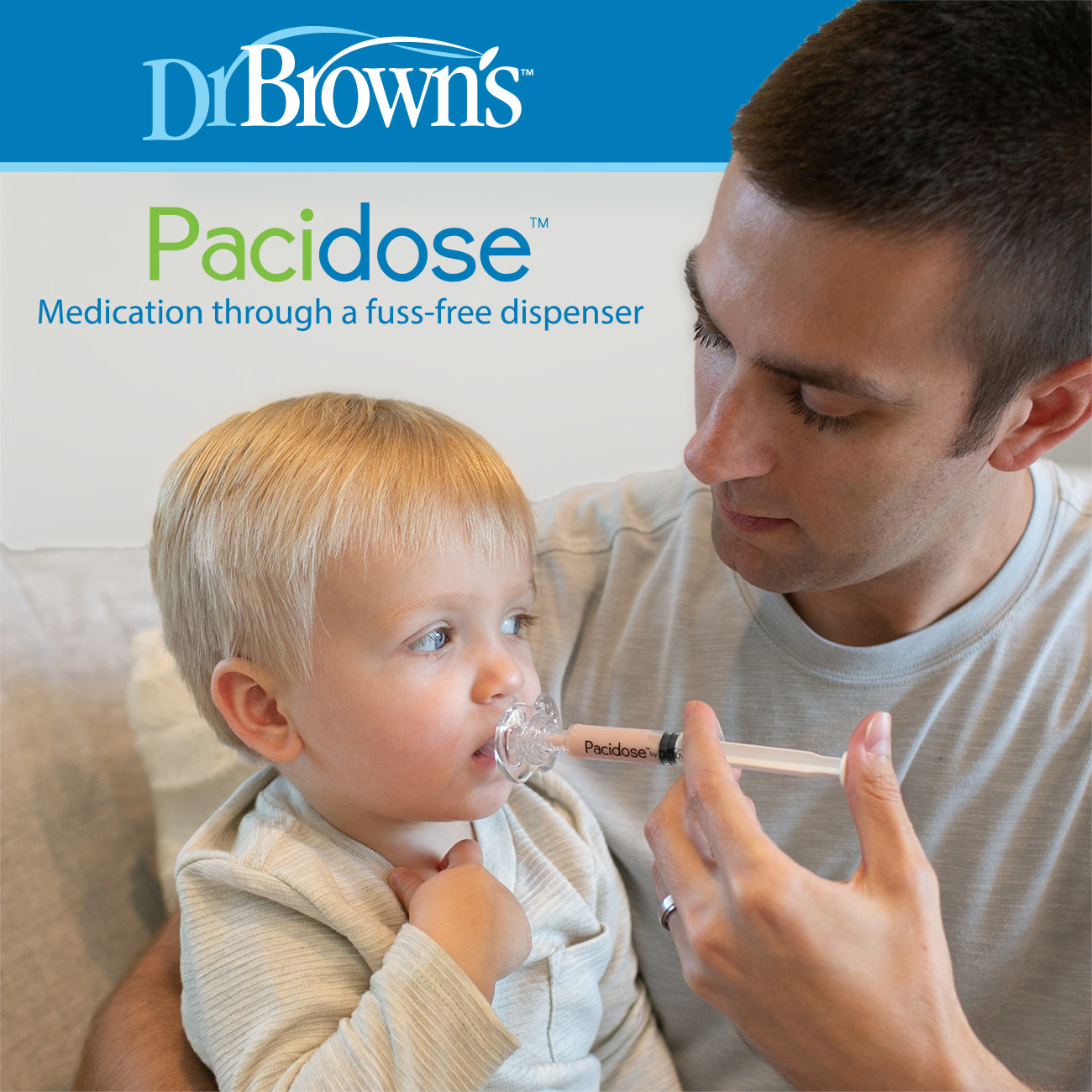 Dr. Brown's Pacifier (Pacidose)And Liquid Baby