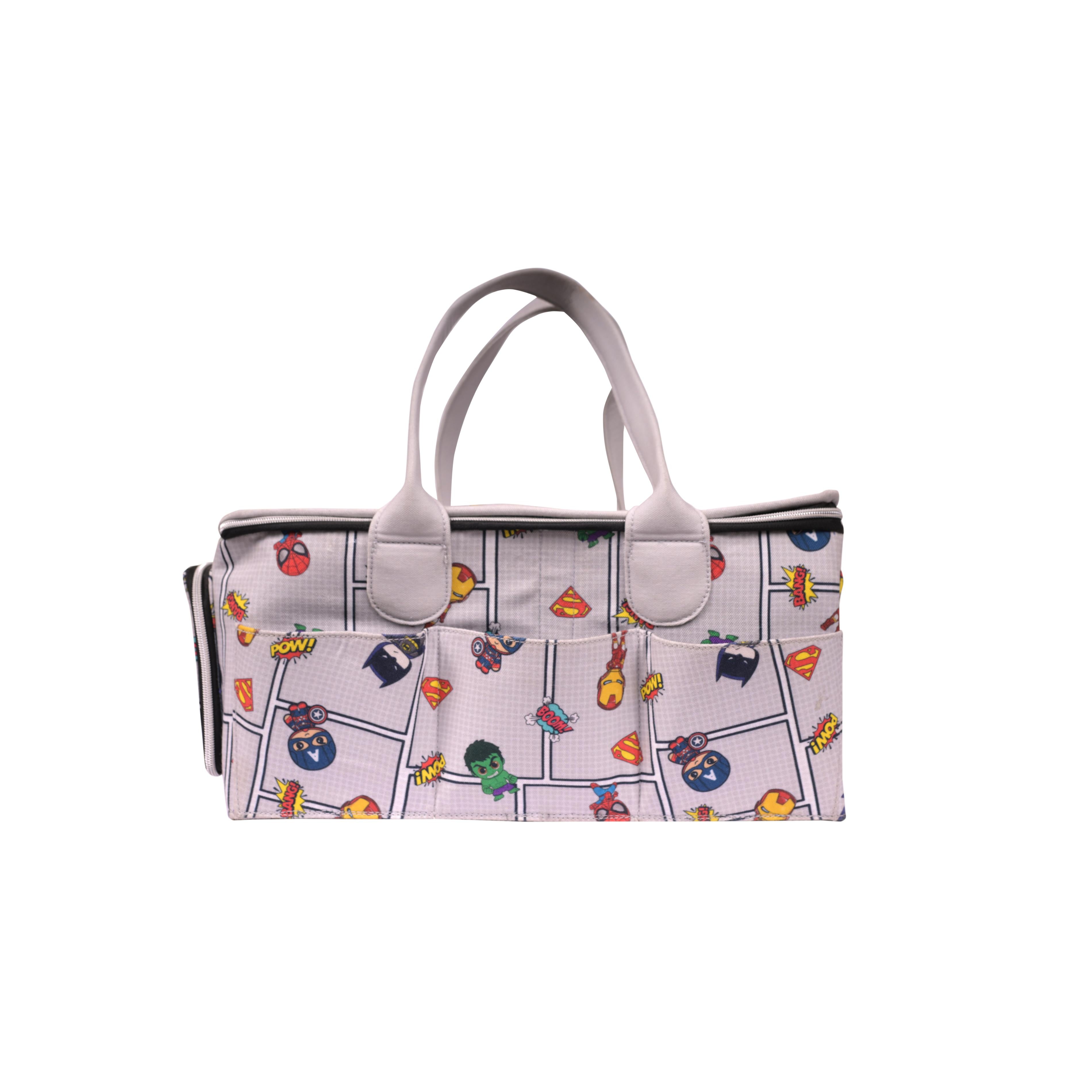 Junior All in One Personalised Zipper Diaper Caddy