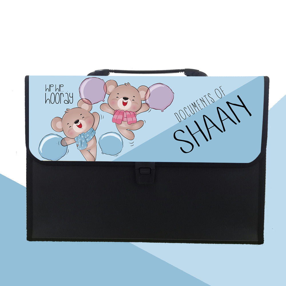 Personalised black Folder