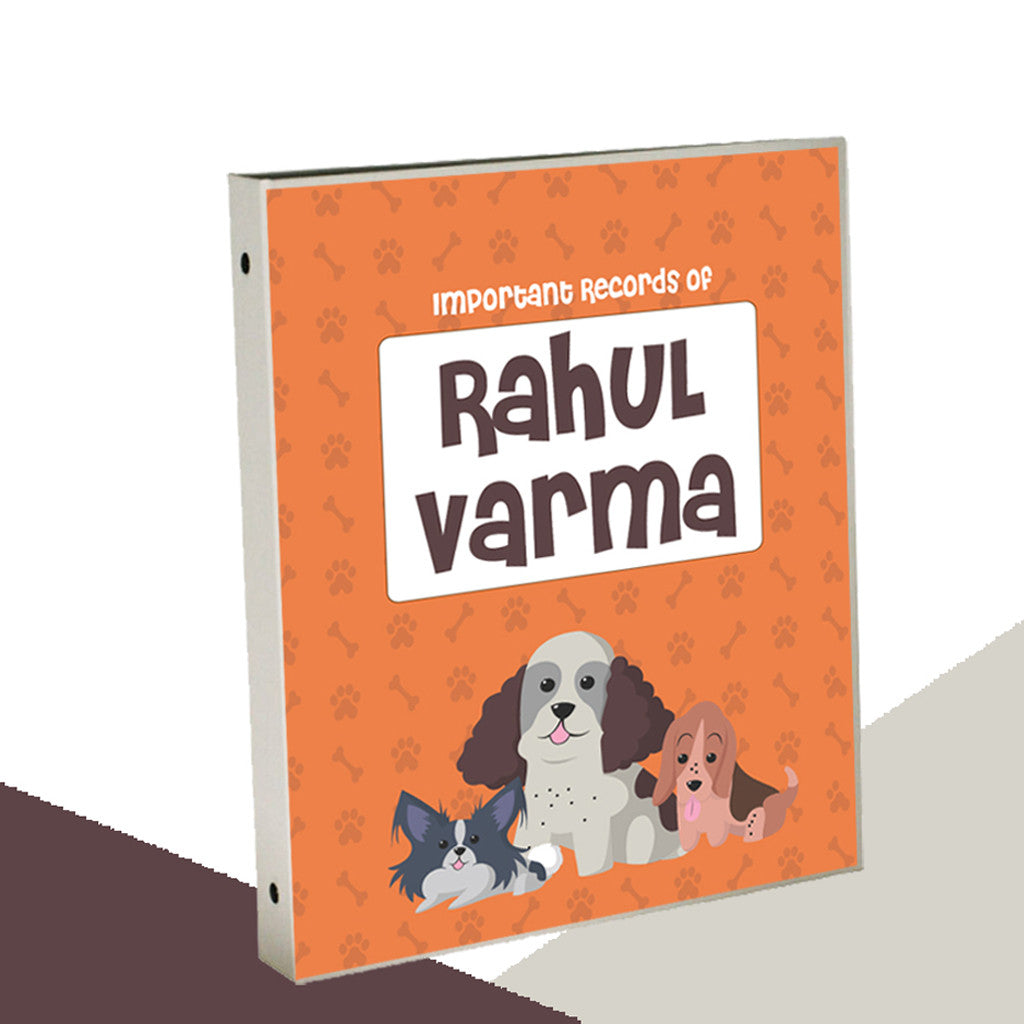 Personalised Binder