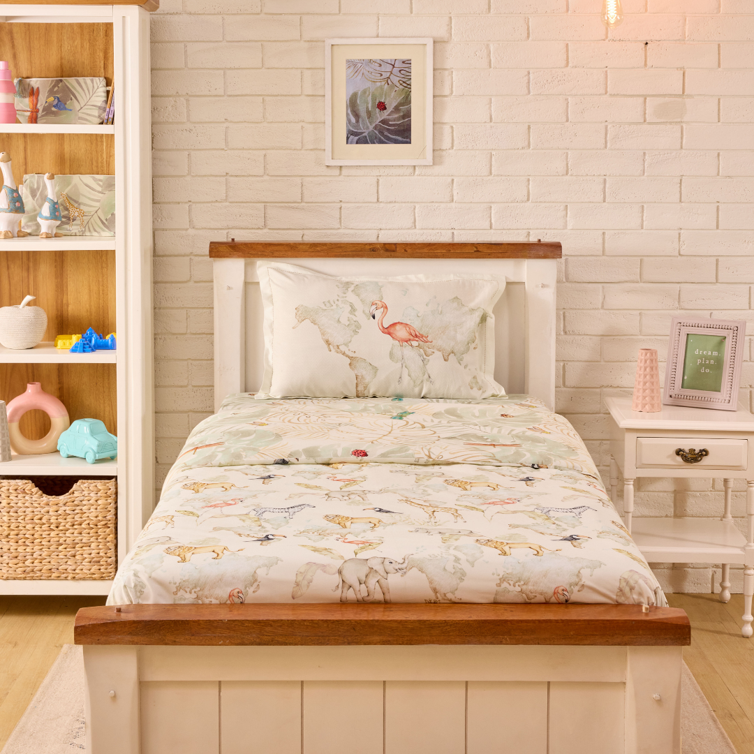 Baby It's a Wild World Single/Double Duvet Set