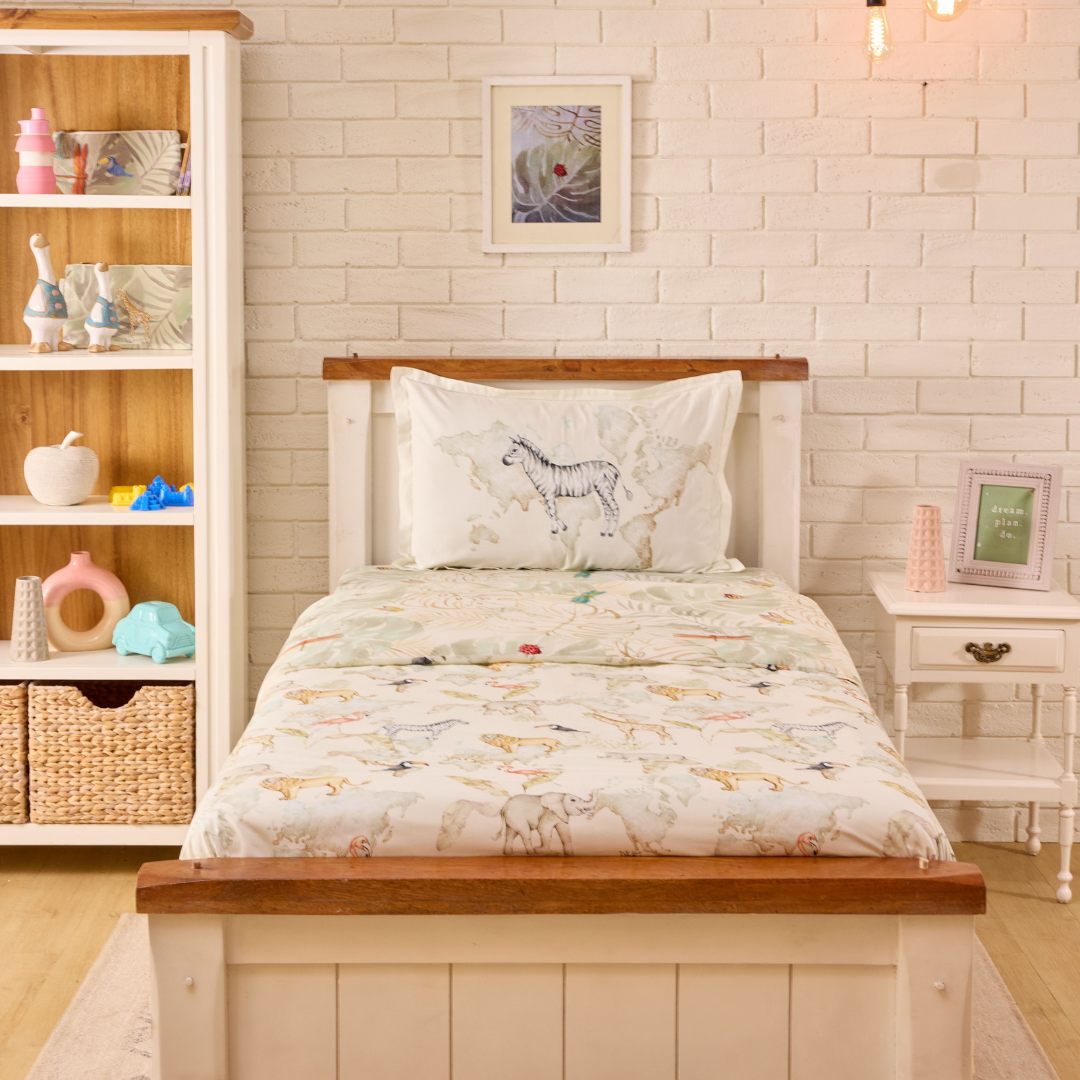 Baby It's a Wild World Single/Double Duvet Set