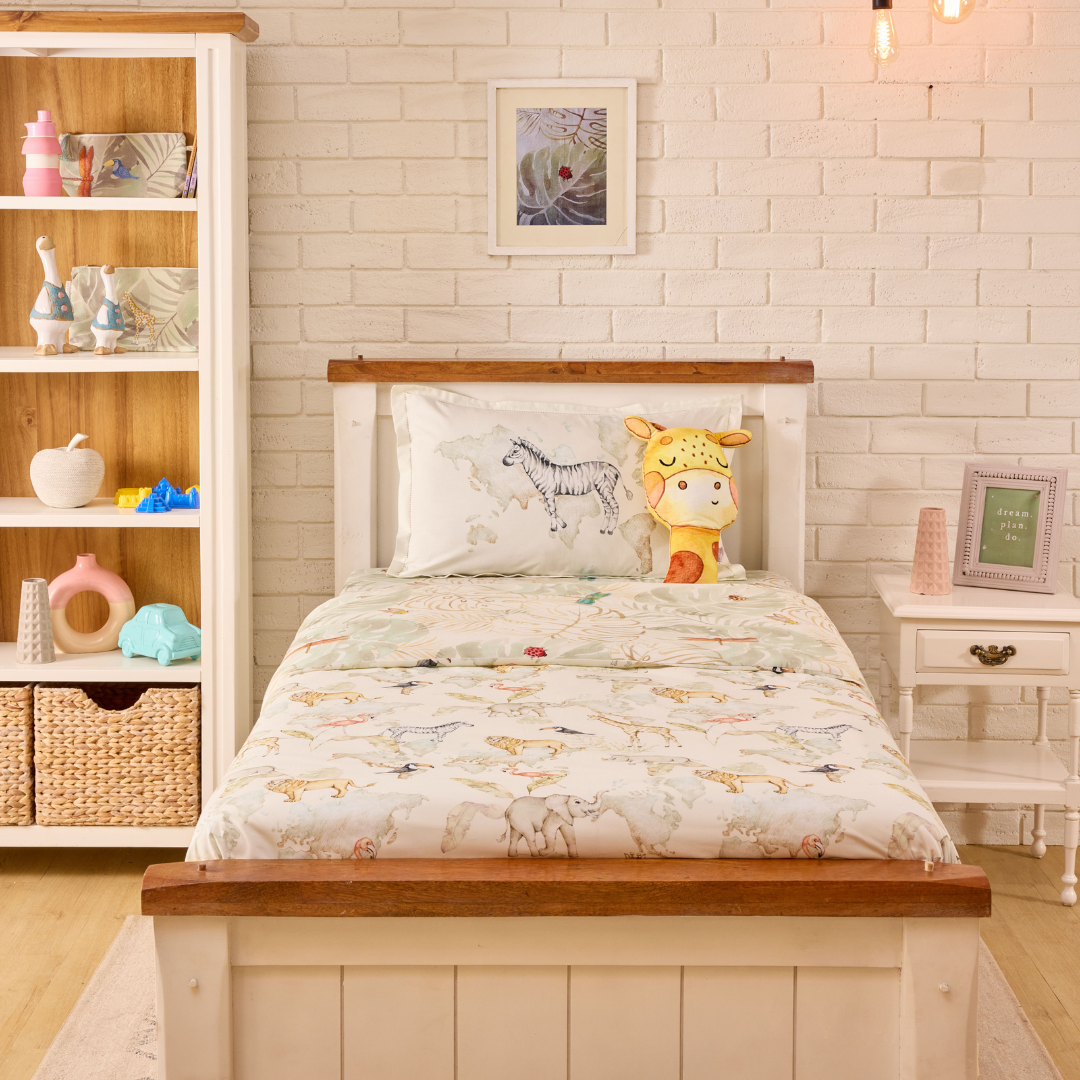 Baby It's a Wild World Single/Double Duvet Set