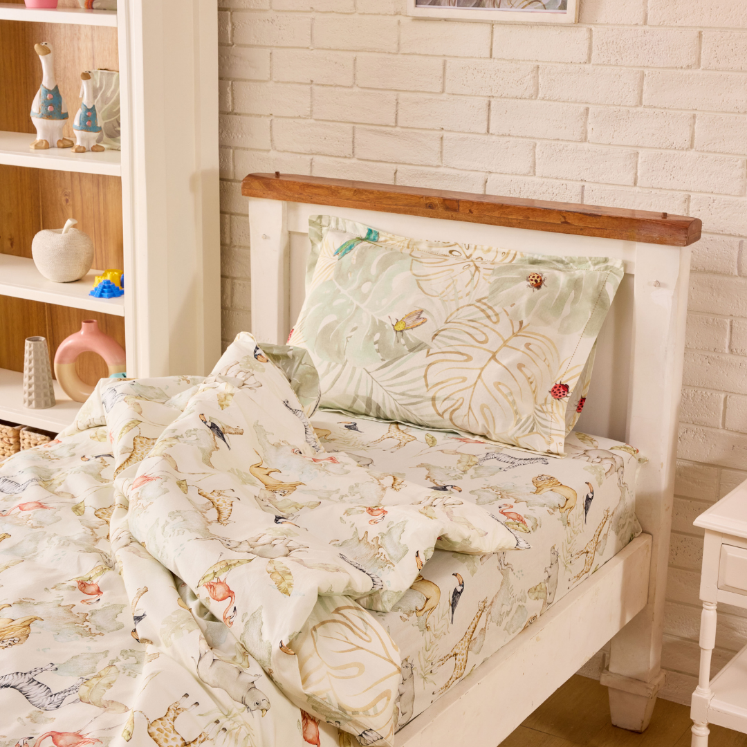 Baby It's a Wild World Single/Double Duvet Set