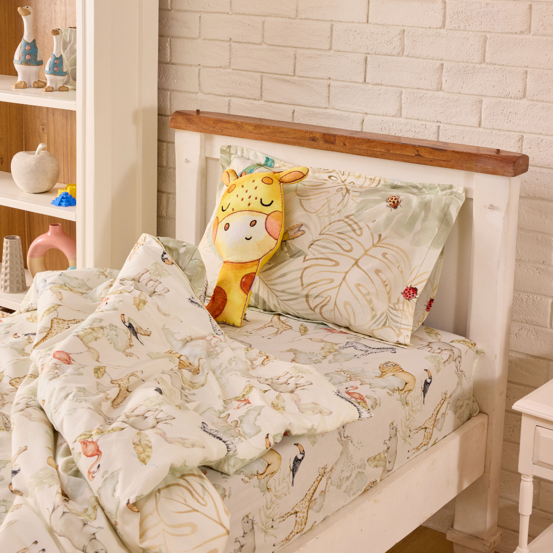 Baby It's a Wild World Single/Double Duvet Set