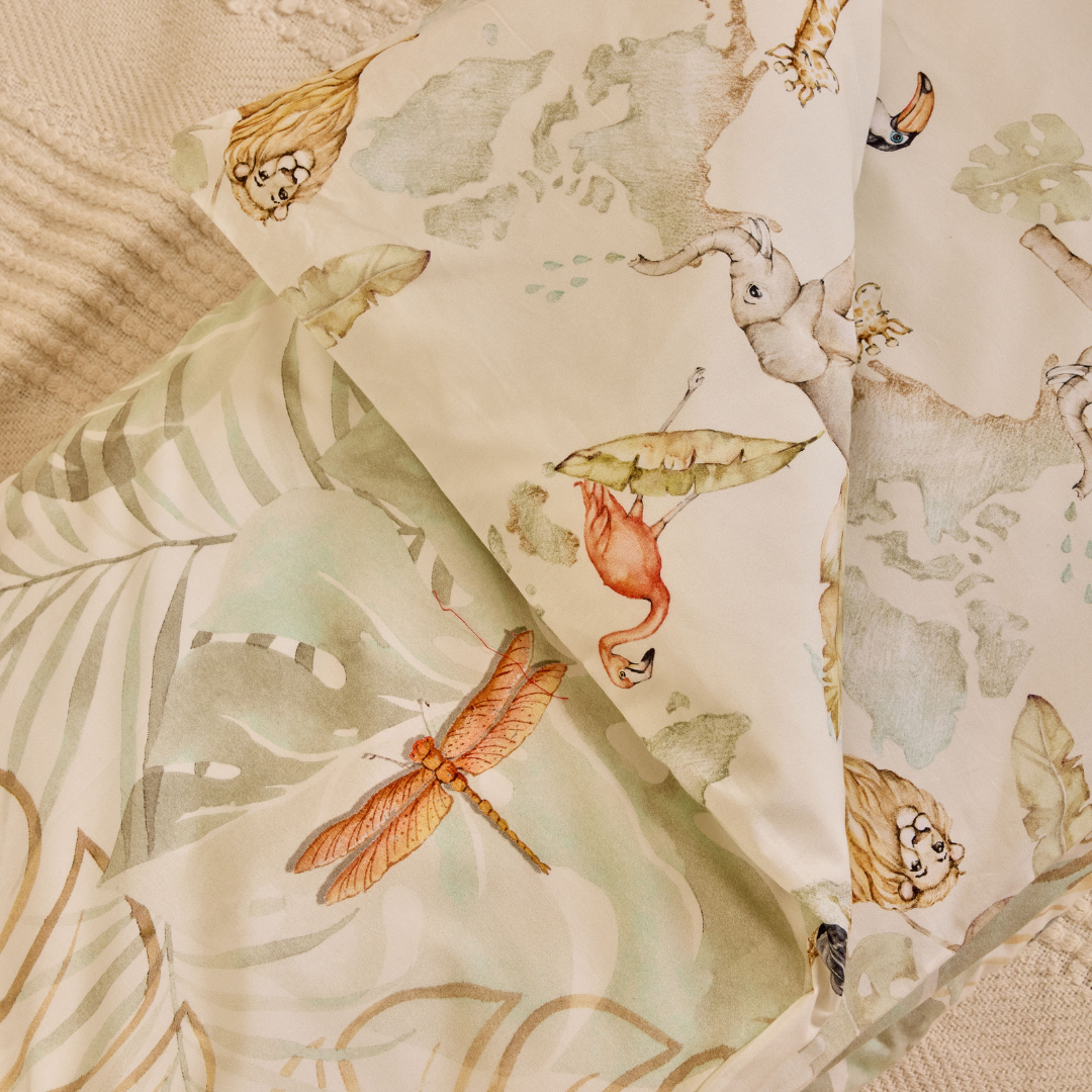 Baby It's a Wild World Single/Double Duvet Set