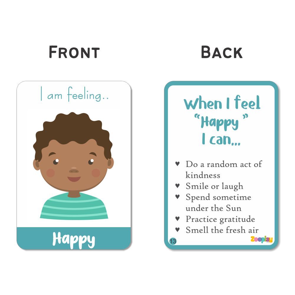 Emotions Flash Cards- Pack of 24
