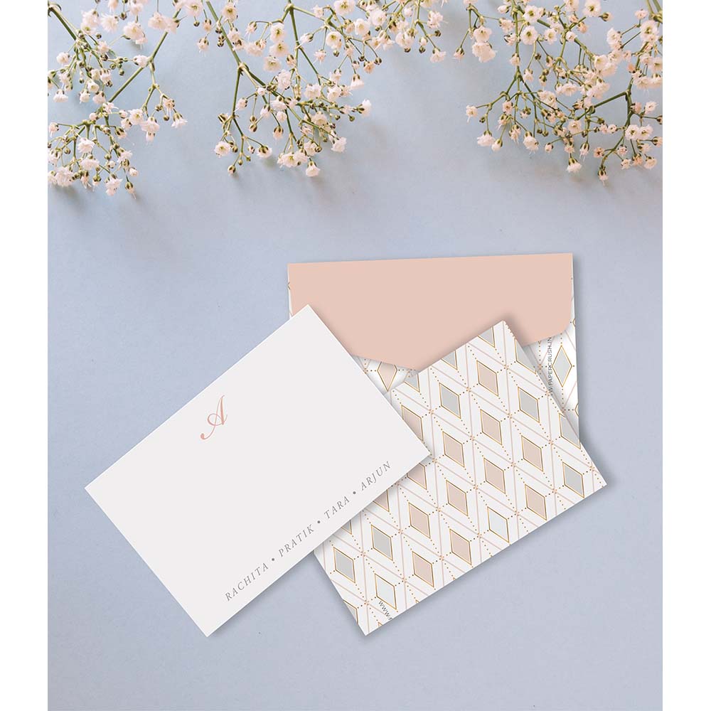 Family Card + Envelopes - Set of 25 English Elegance
