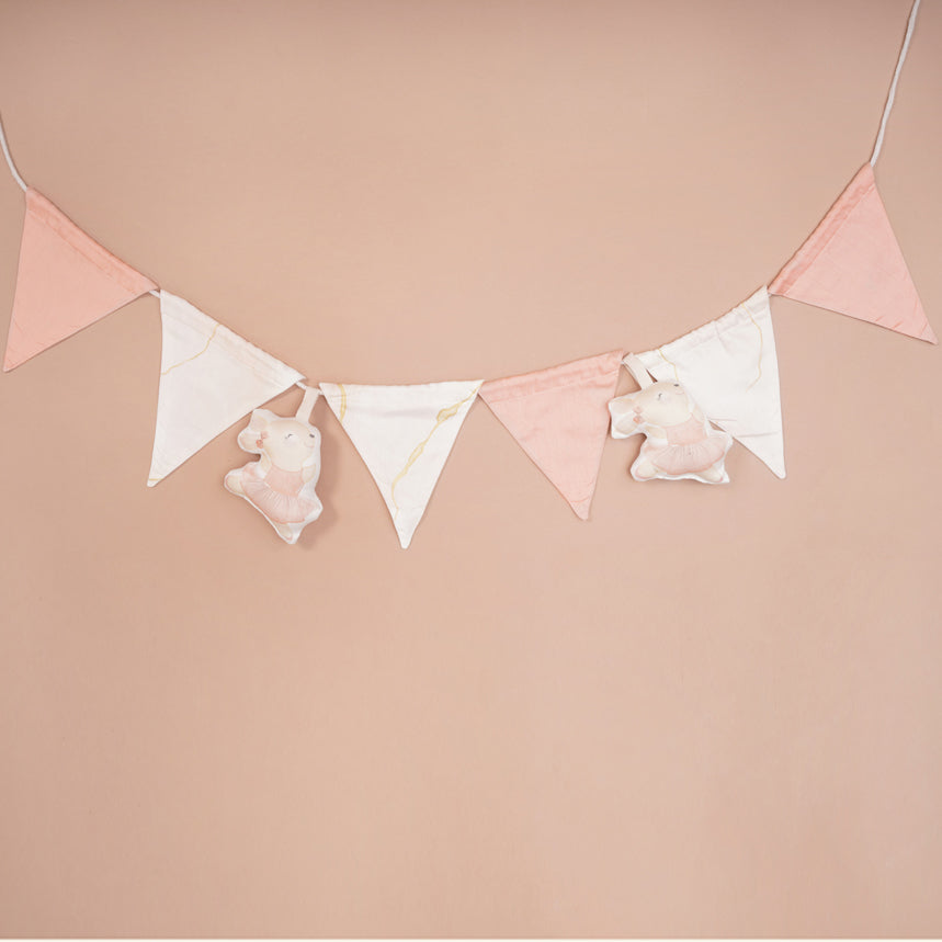 Fancy Fluff Organic Cotton Bunting - Day Dream