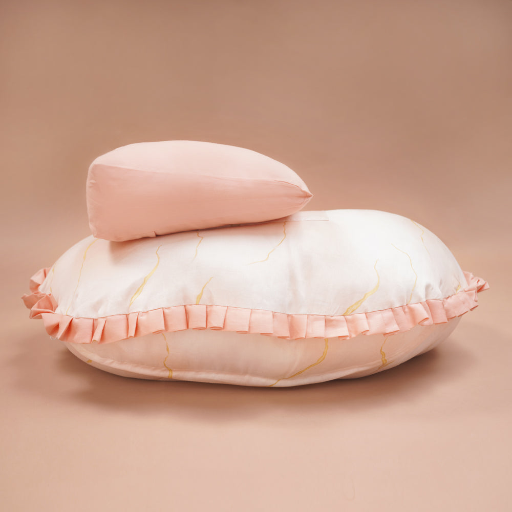 Fancy Fluff Organic Feeding Pillow With Reclining Support Pillow - Day Dream