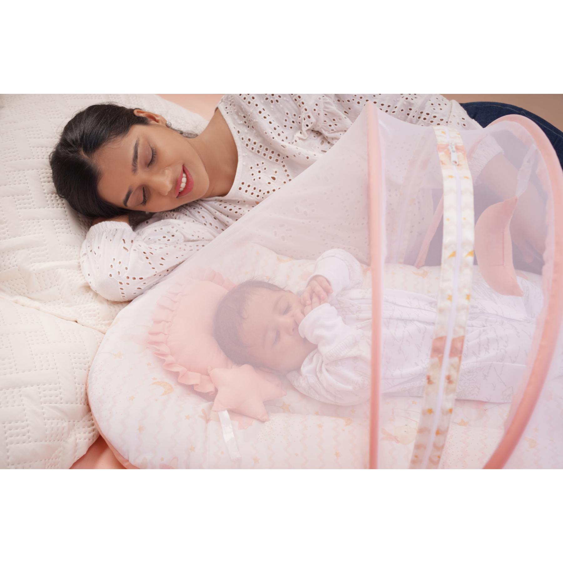 Fancy Fluff Organic Mosquito Net Set - Day Dream