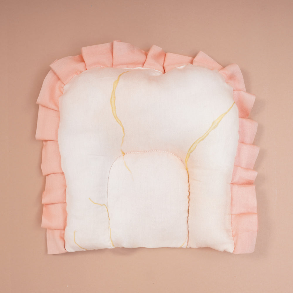 Fancy Fluff 5 Piece Organic New Born Bed Set - Day Dream