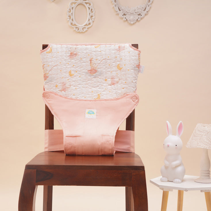 Fancy Fluff Organic On-The-Go Feeding Chair - Day Dream (Chair Sleeve)