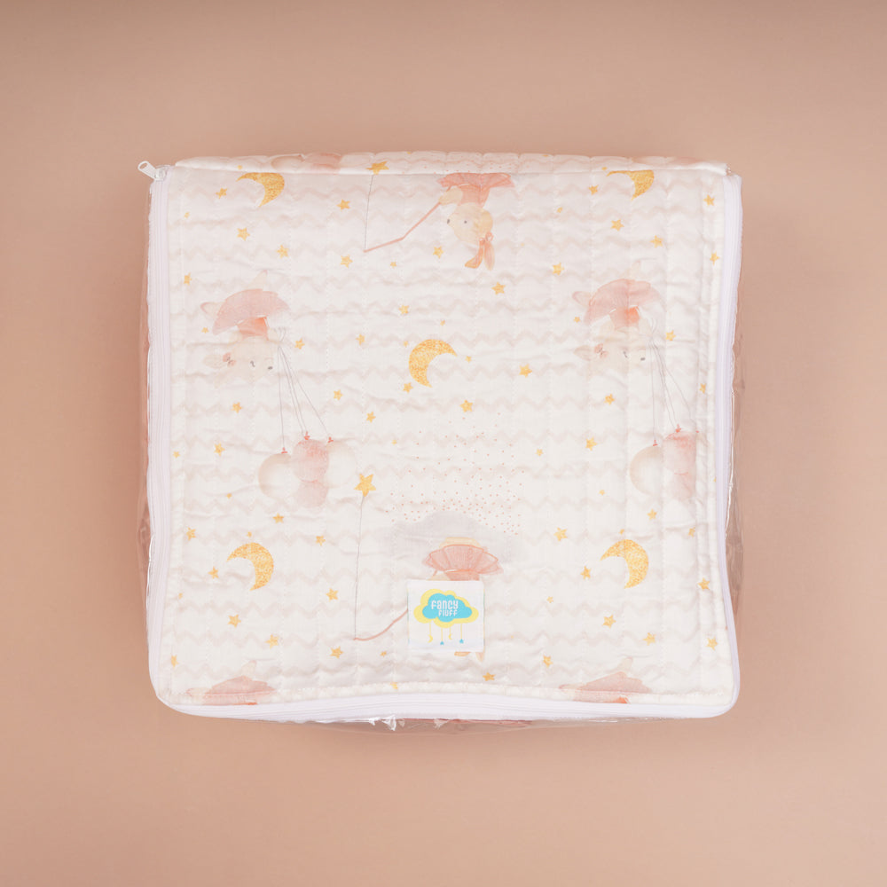 Fancy Fluff Organic Cotton Medium/Large Storage Bag - Day Dream