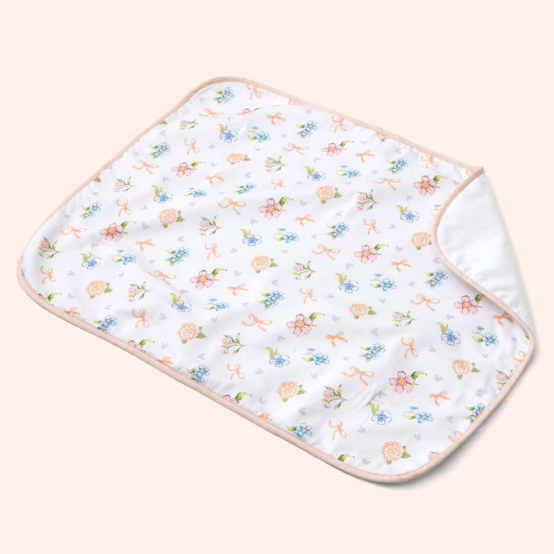 Fancy Fluff Organic Cocoon Bed Protector - Heirloom