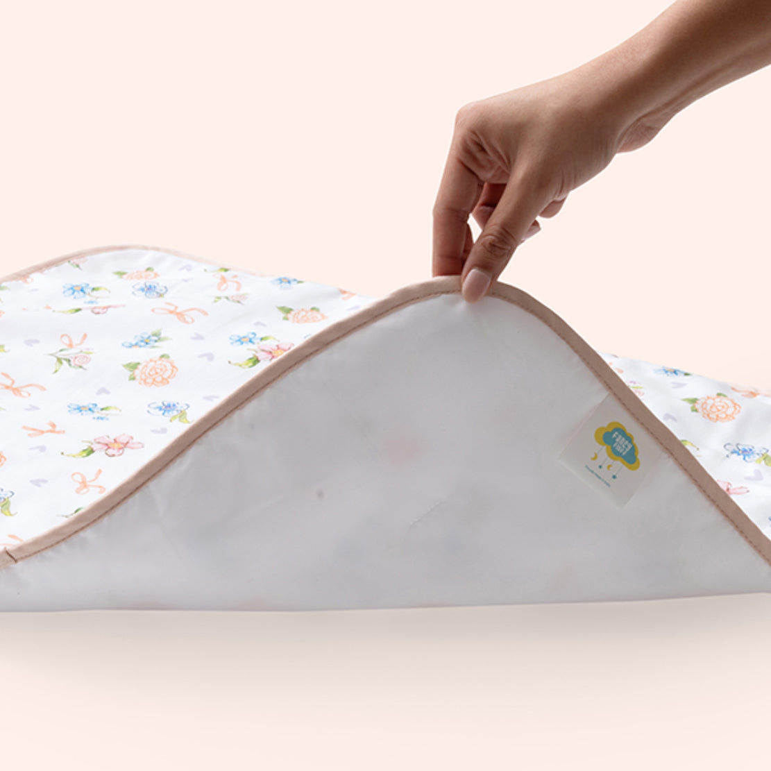 Fancy Fluff Organic Cocoon Bed Protector - Heirloom