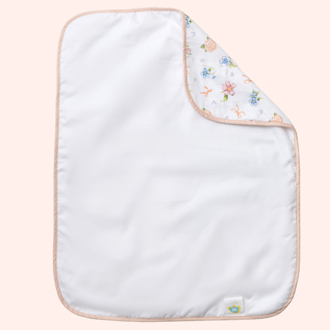 Fancy Fluff Organic Cocoon Bed Protector - Heirloom