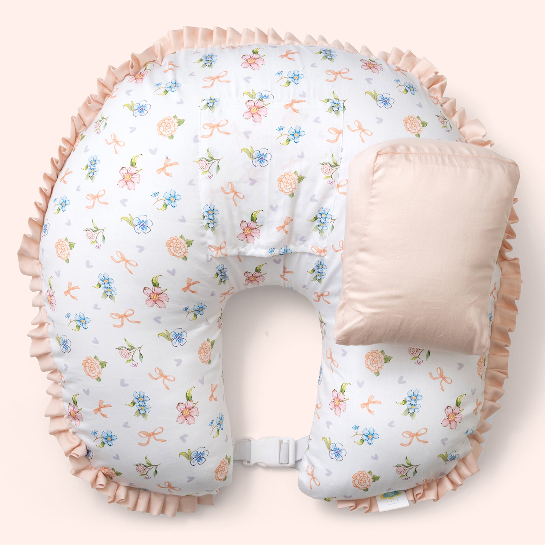 Fancy Fluff Organic Feeding Pillow + Support Pillow - Heirloom