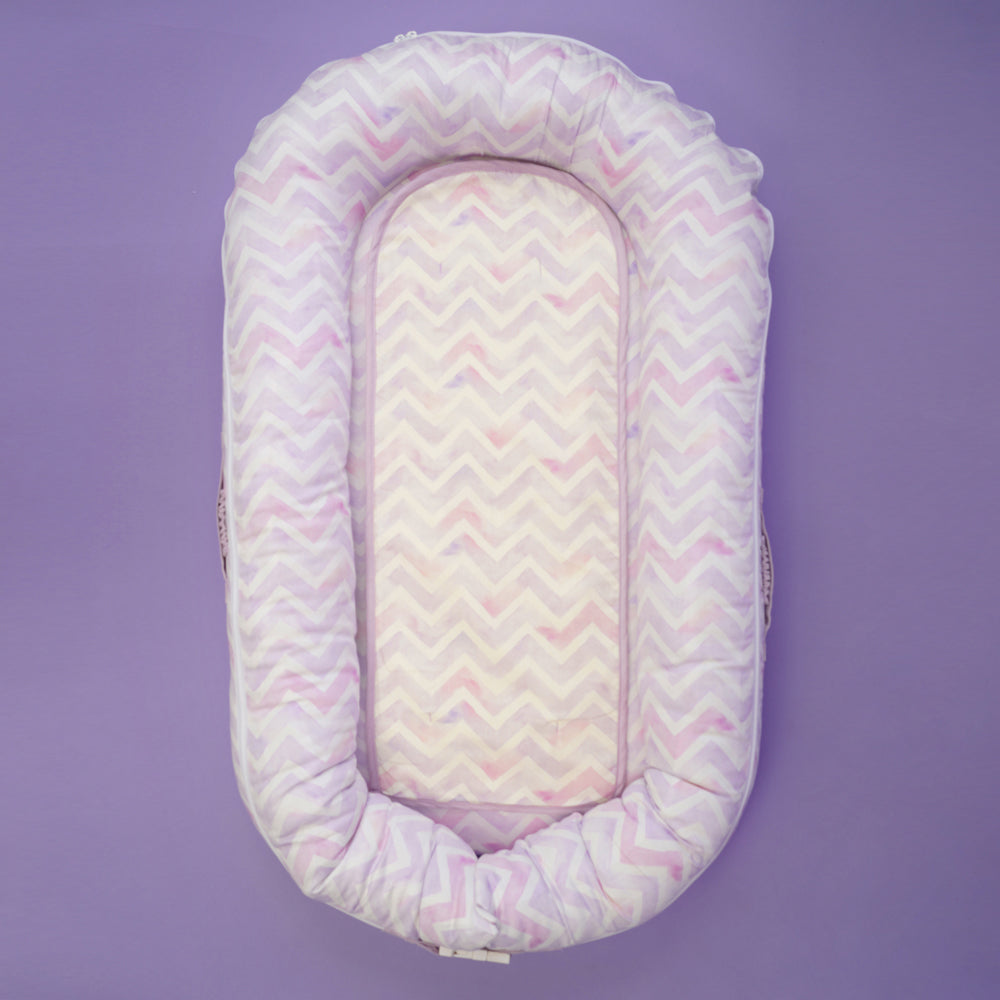 Fancy Fluff Organic Baby Cocoon -  Pixie Dust