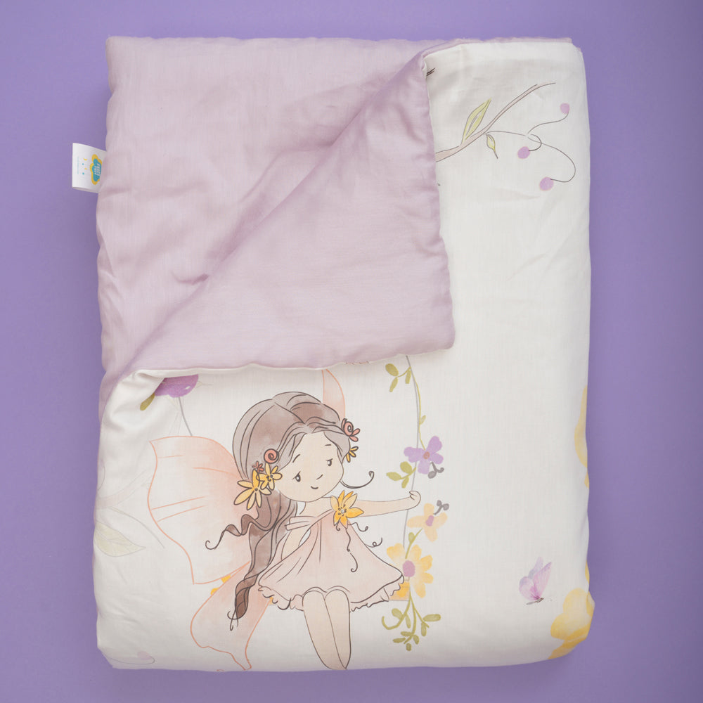 Fancy Fluff Organic Comforter - (Baby /Toddler) - Pixie Dust