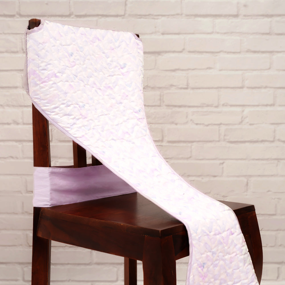 Fancy Fluff Organic On-The-Go Feeding Chair - Pixie Dust (Chair Sleeve)