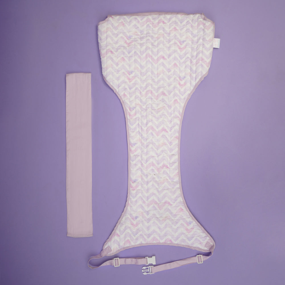 Fancy Fluff Organic On-The-Go Feeding Chair - Pixie Dust (Chair Sleeve)