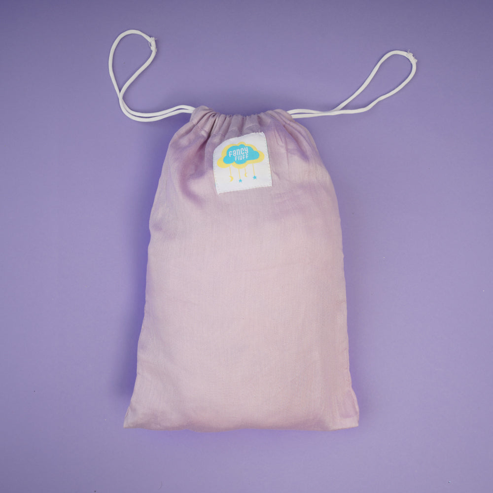 Fancy Fluff Organic On-The-Go Feeding Chair - Pixie Dust (Chair Sleeve)