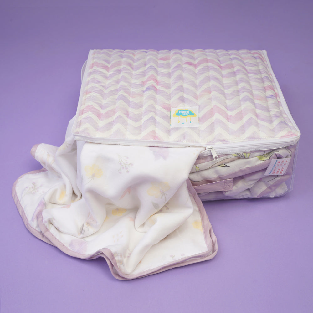 Fancy Fluff Organic Cotton Medium/Large Storage Bag- Pixie Dust