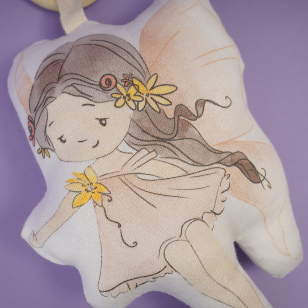 Fancy Fluff Organic Shape Cushion - Pixie Dust