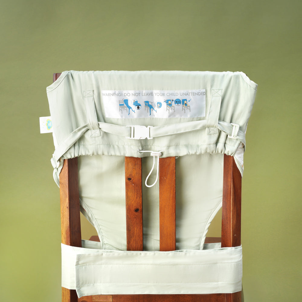 Fancy Fluff Organic On-The-Go Feeding Chair - Woodland (Chair Sleeve)