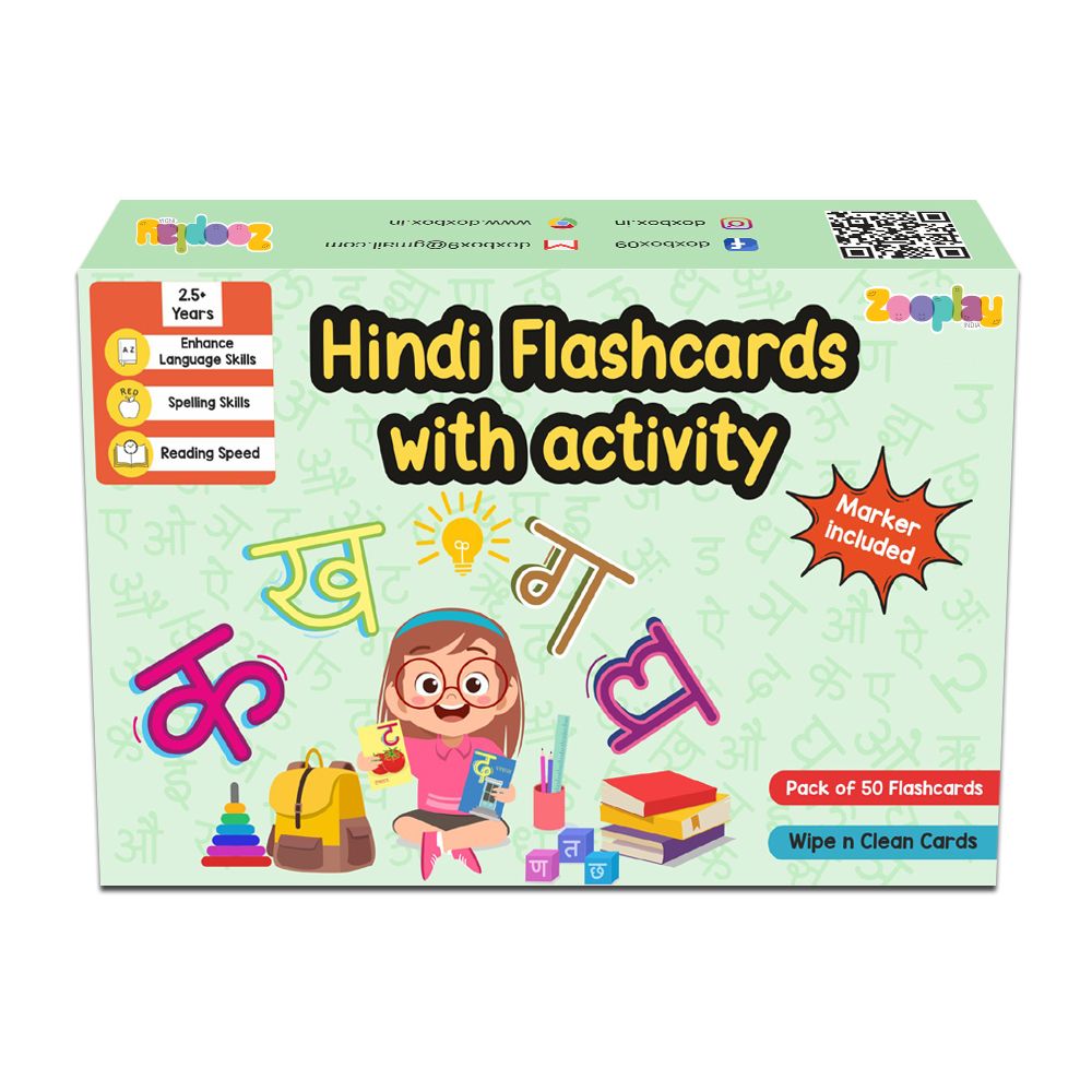 Hindi Flashcards With Activity