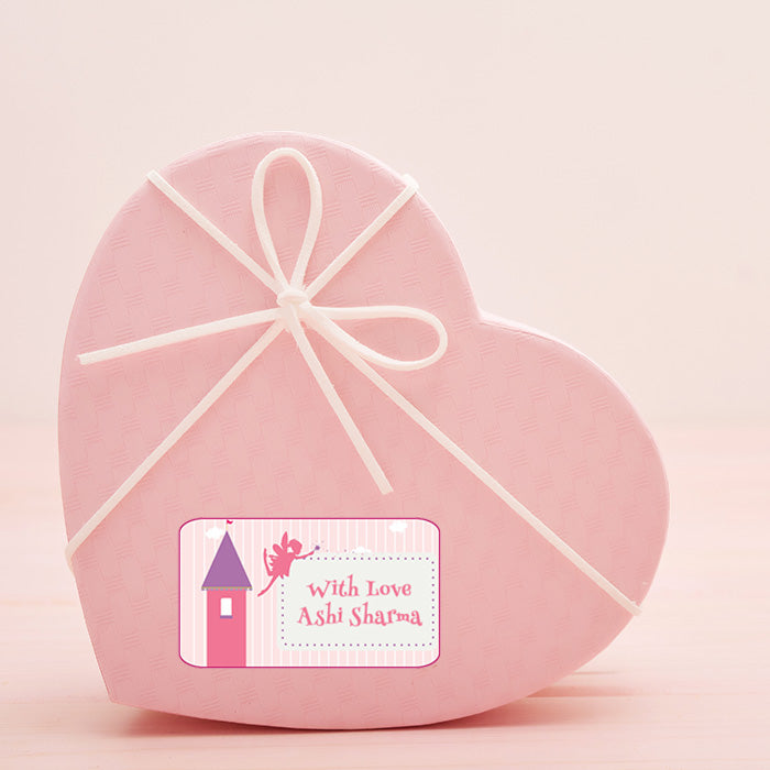 Personalised Gift Sticker - Fairy Princess - Set of 60