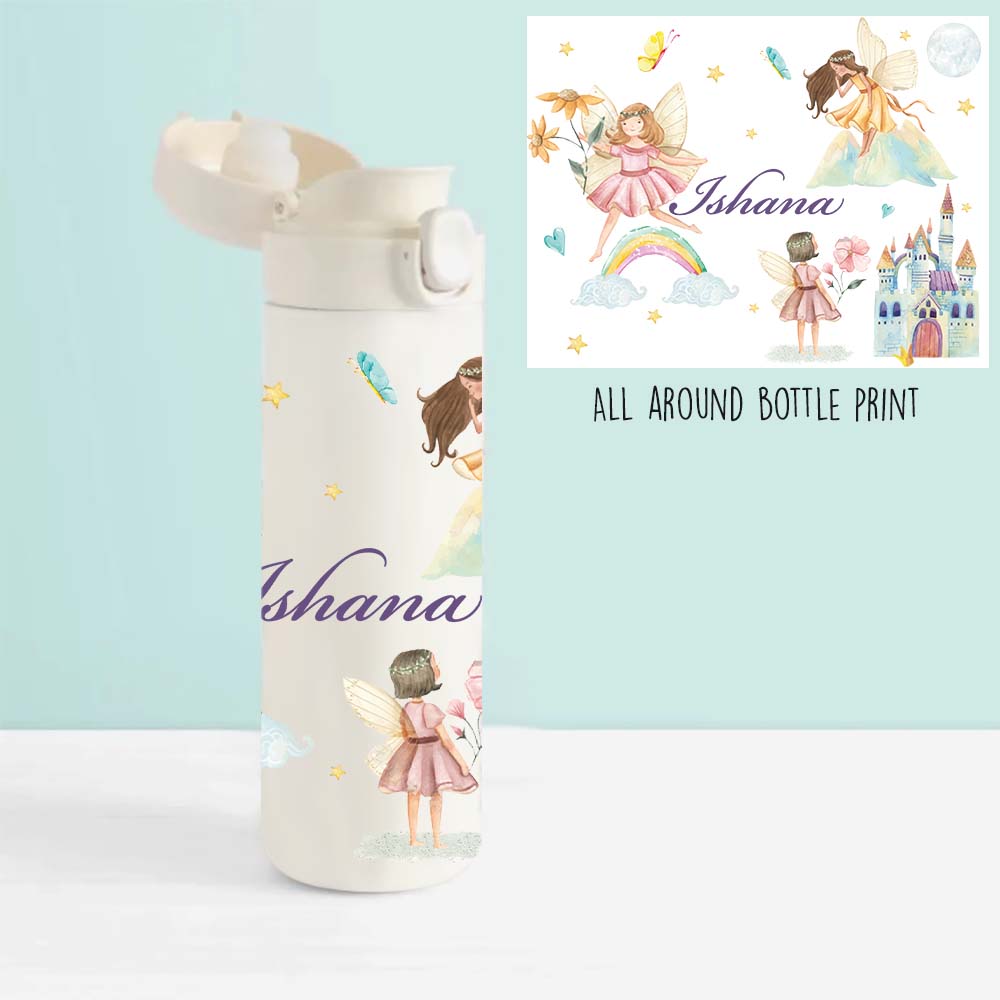 Insulated Water Bottle - Fairy Castle