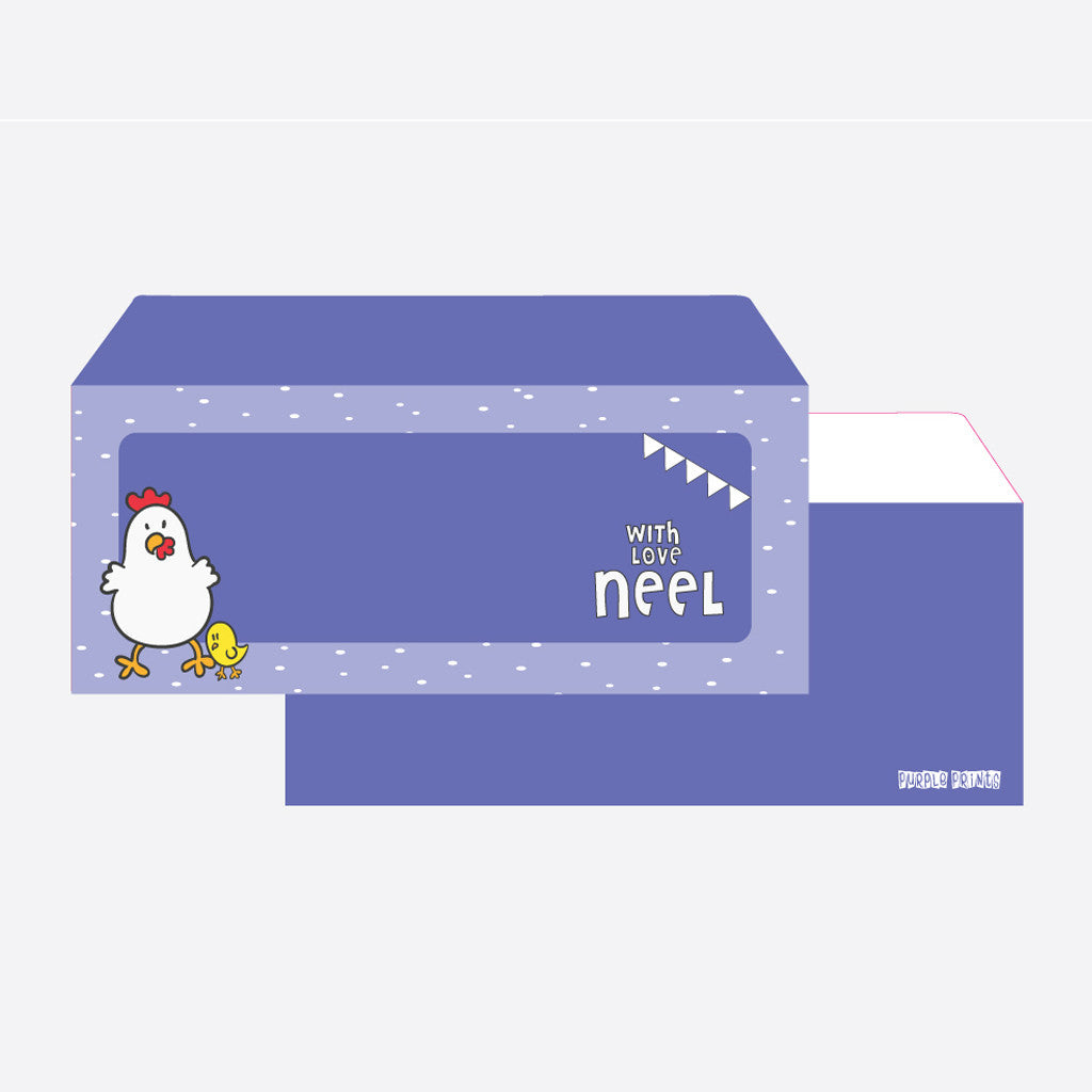 Personalised Envelopes - Set of 24