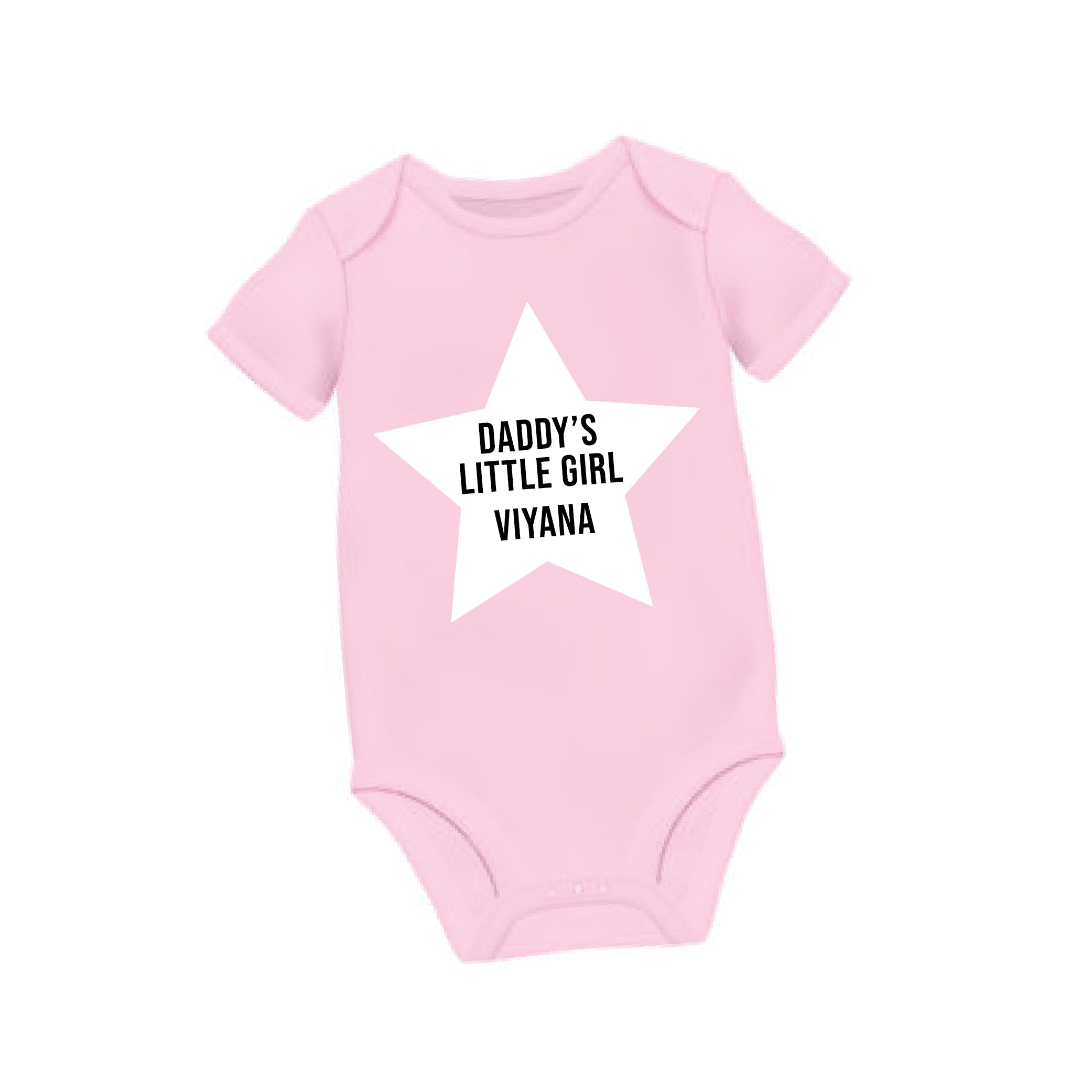 Daddy's Little Girl Onesie - Pink