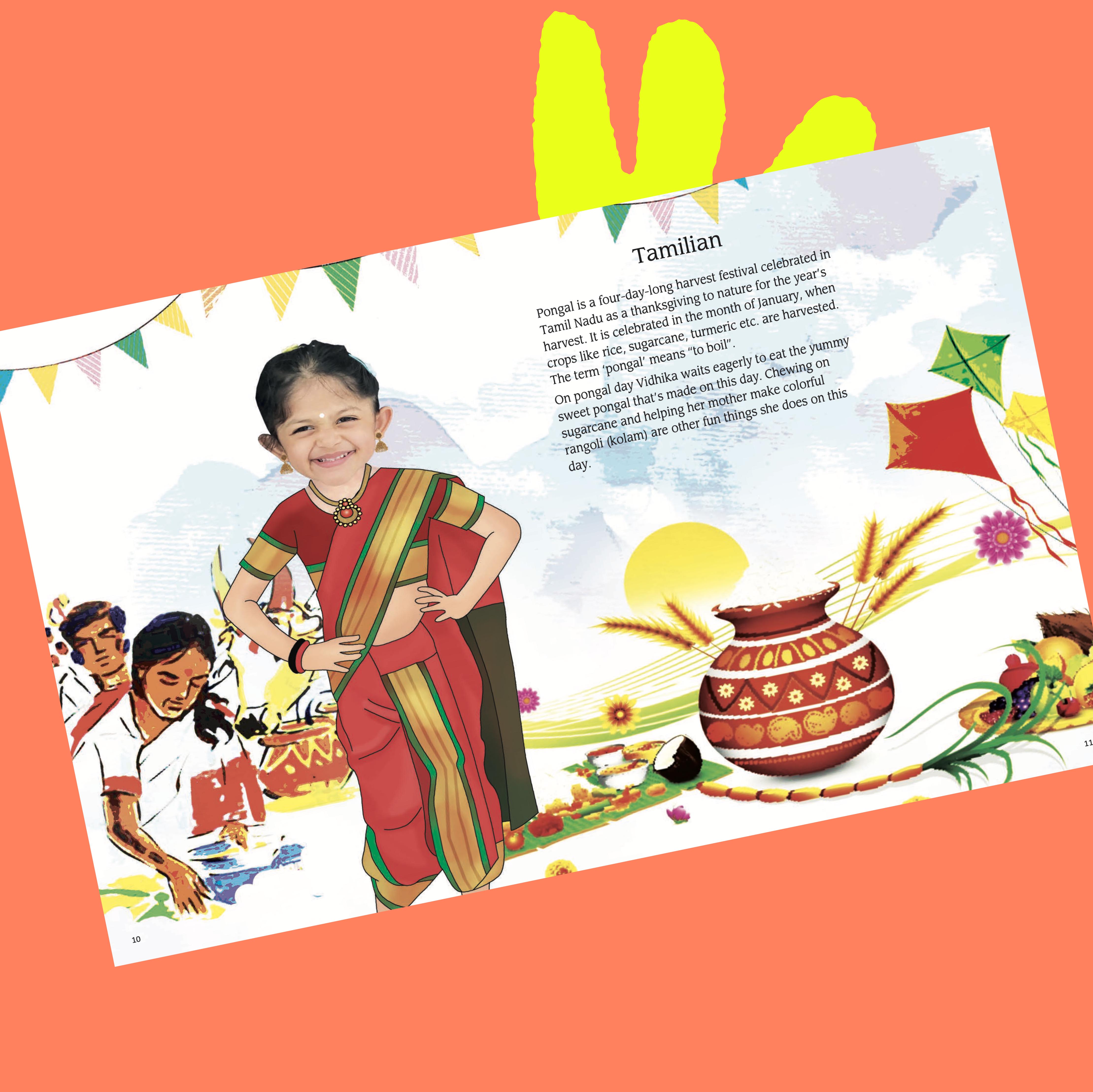 Personalised Story Book Indian Wardrobe