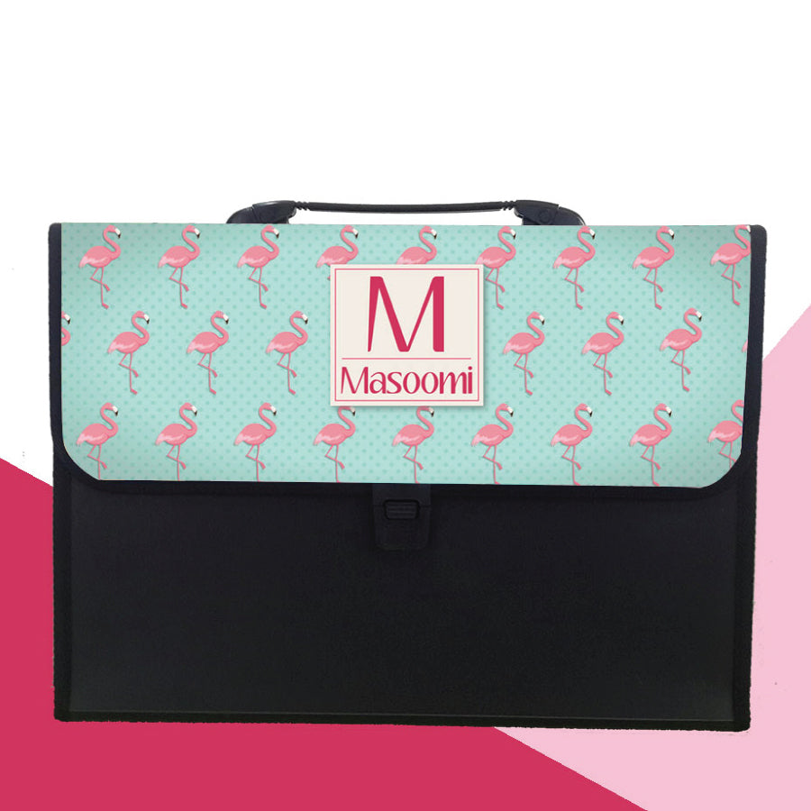 Personalised black Folder