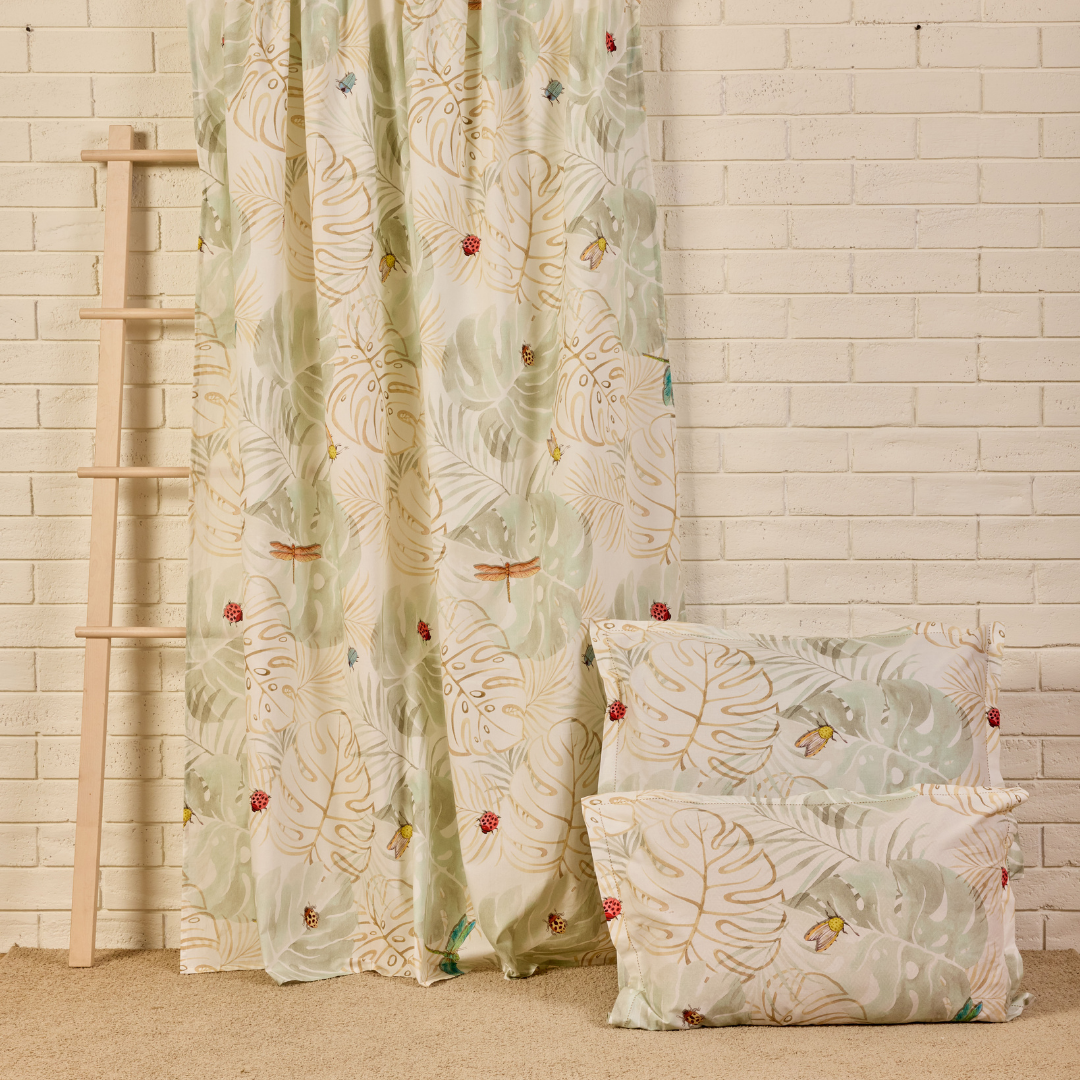 Baby It's a Wild World Cord Print Double/ King Bed Sheet Set