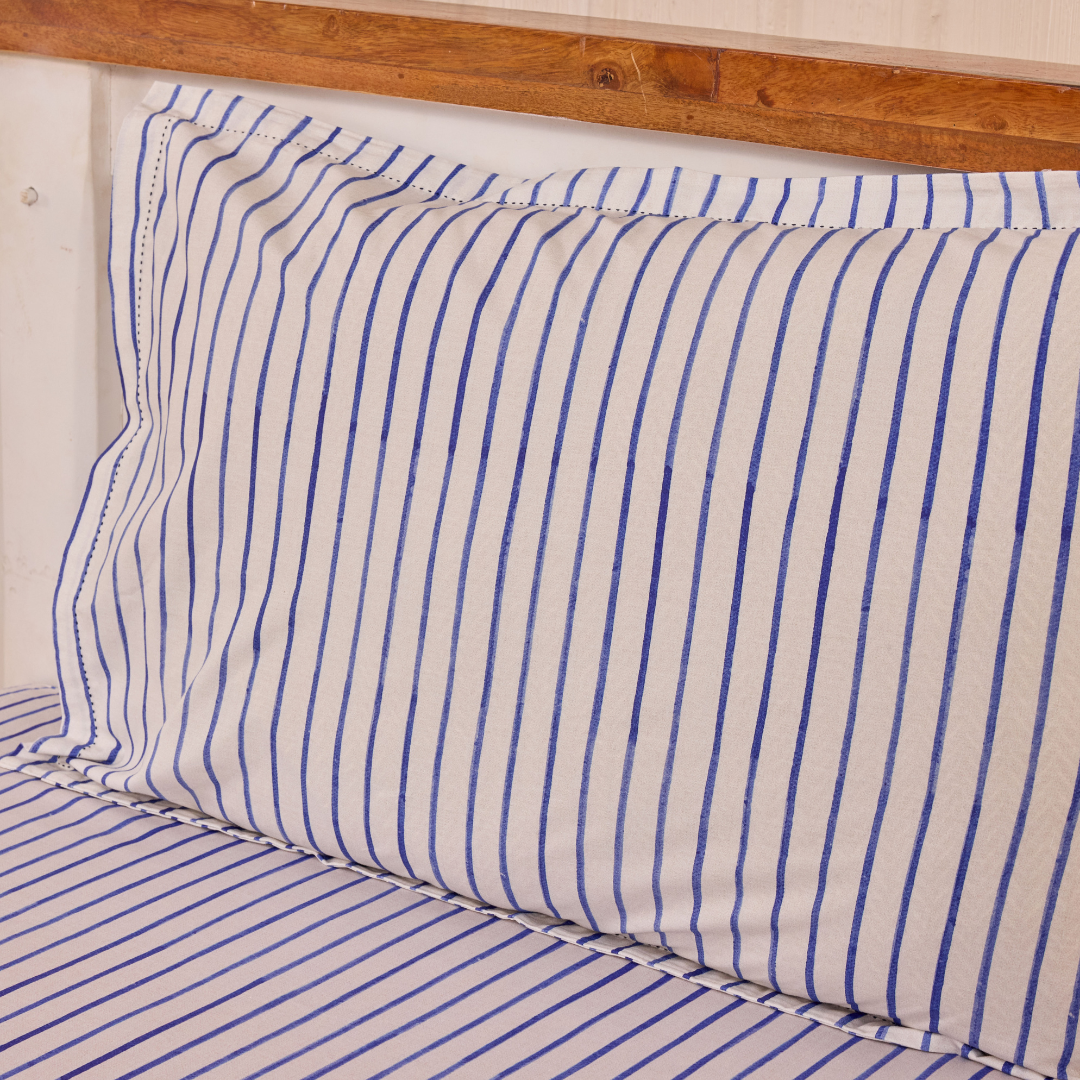 Fly Away With Me Cord Print Single Bed Sheet Set