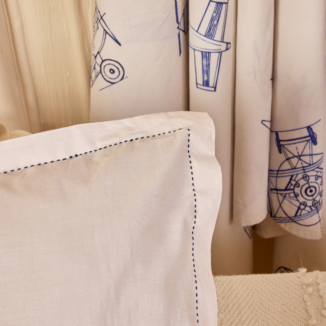 Fly Away With Me Main Print Single Bed Sheet Set