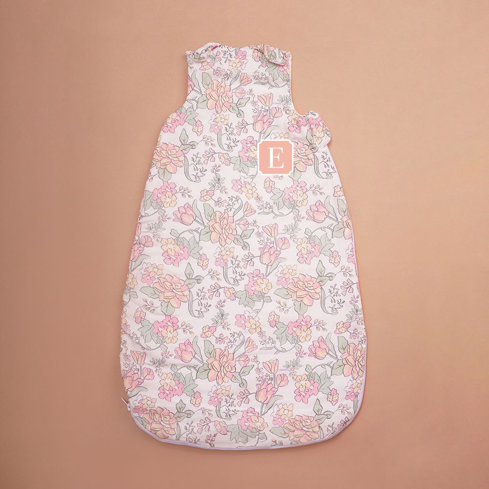 Bamboo Muslin Sleeping Bag - Flora