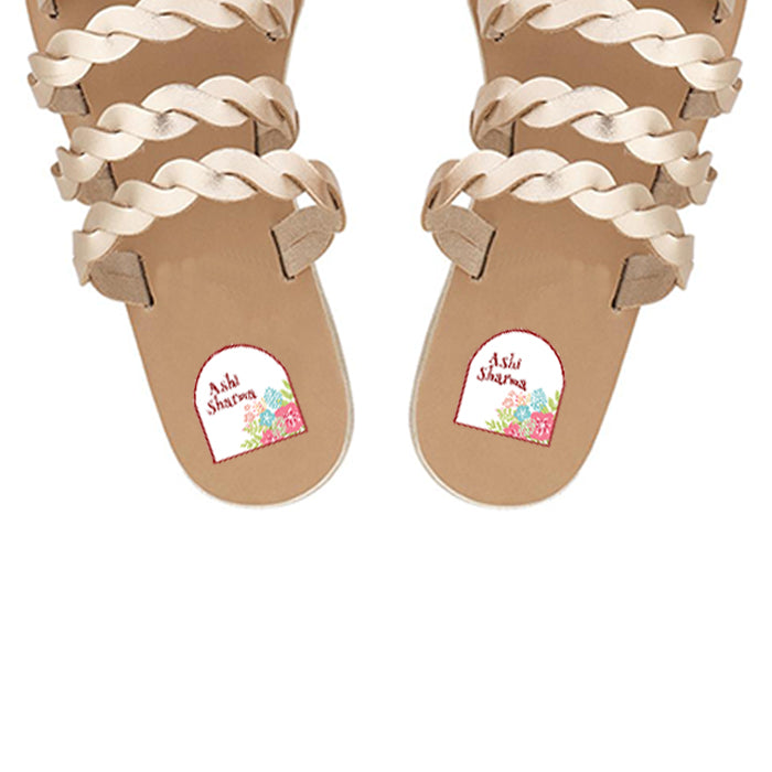 Shoe Labels Pack - Flowers -  12 Pairs