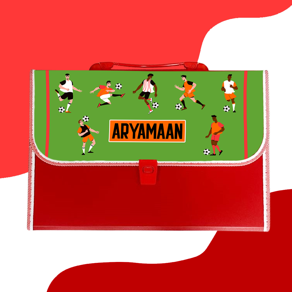 Personalised Red Folder