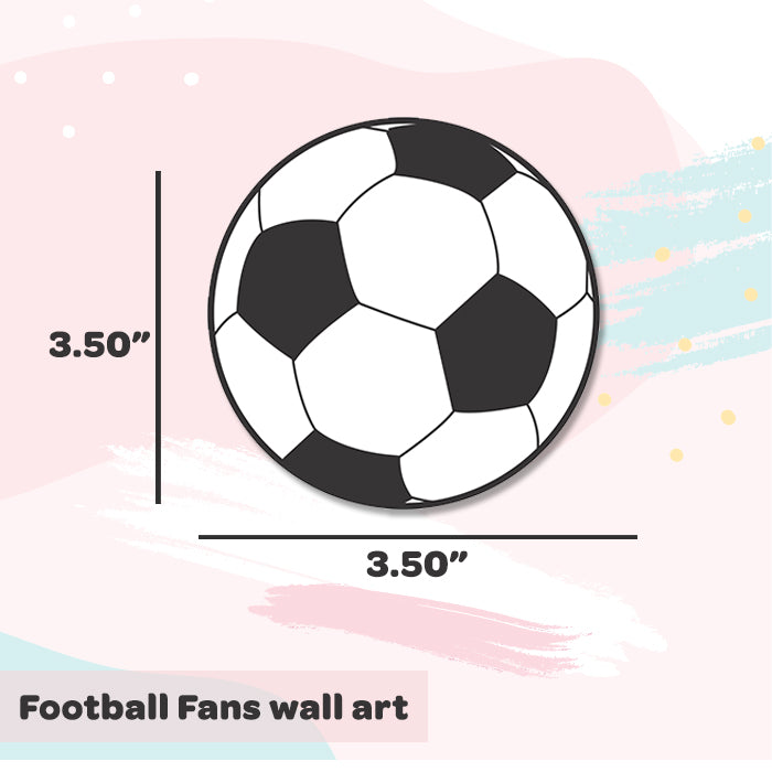 Football Fans Mini Wall Art Stickers