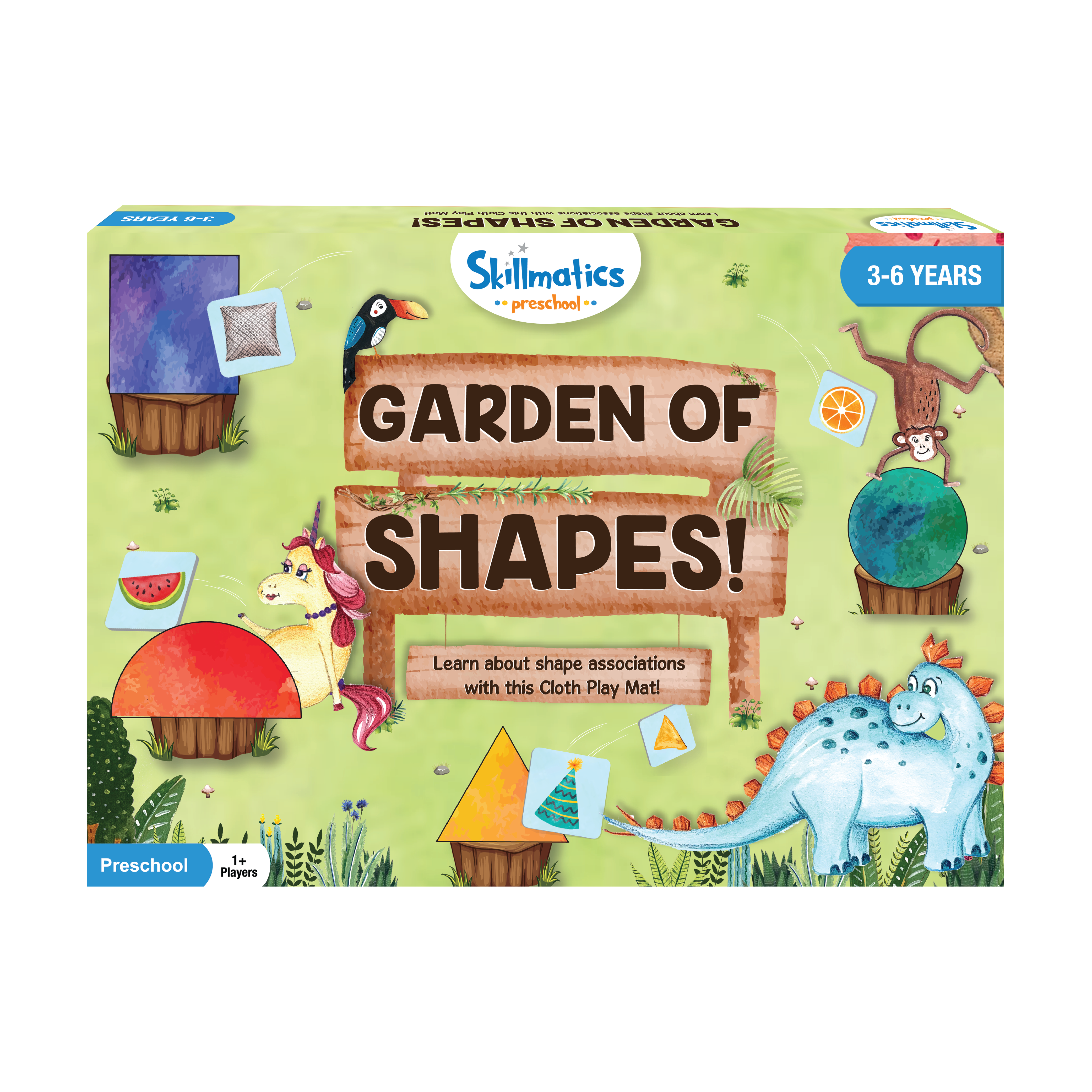 Preschool Toys : Garden of Shapes | Educational Activity Play Mats