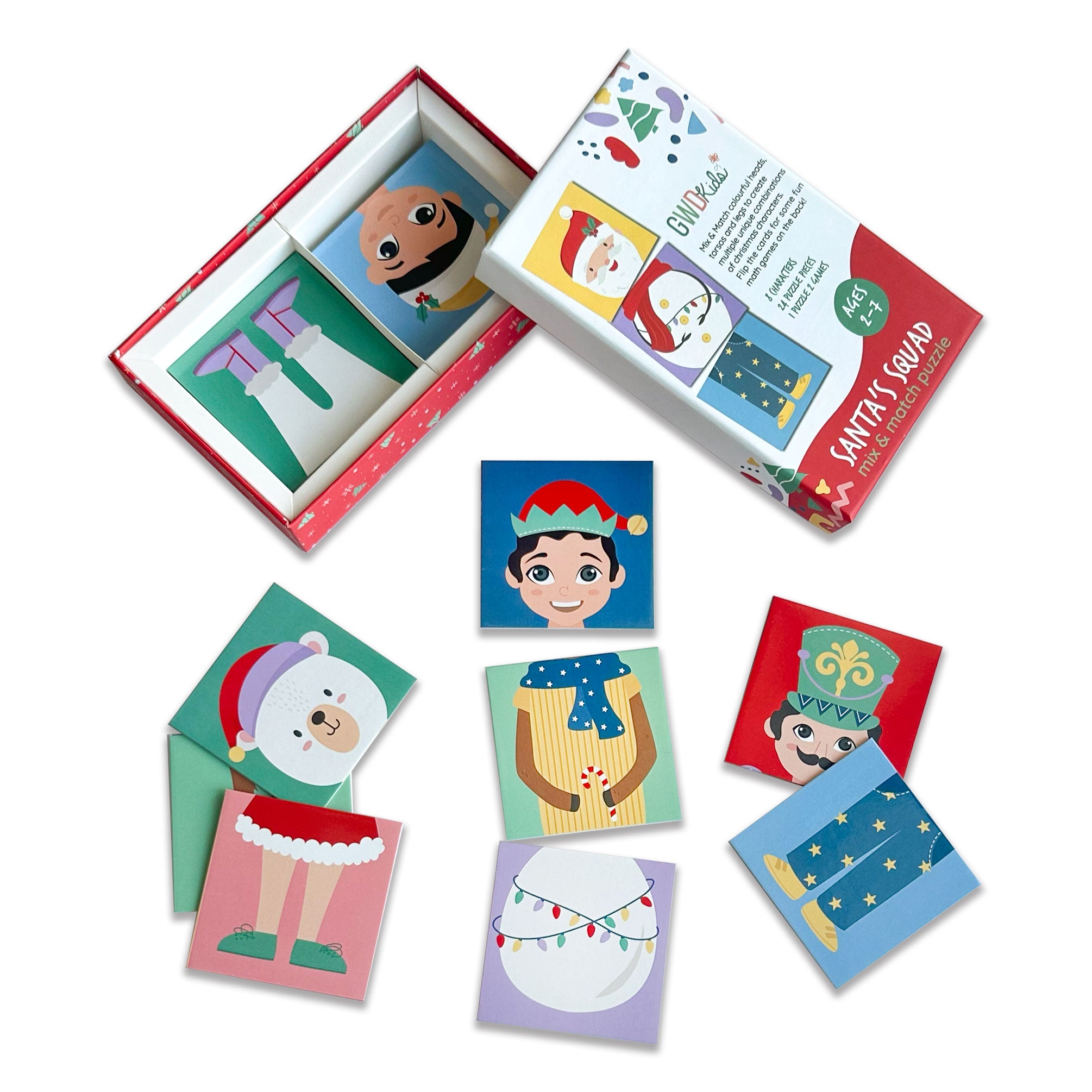 Santa's Squad Mix & Match Puzzle