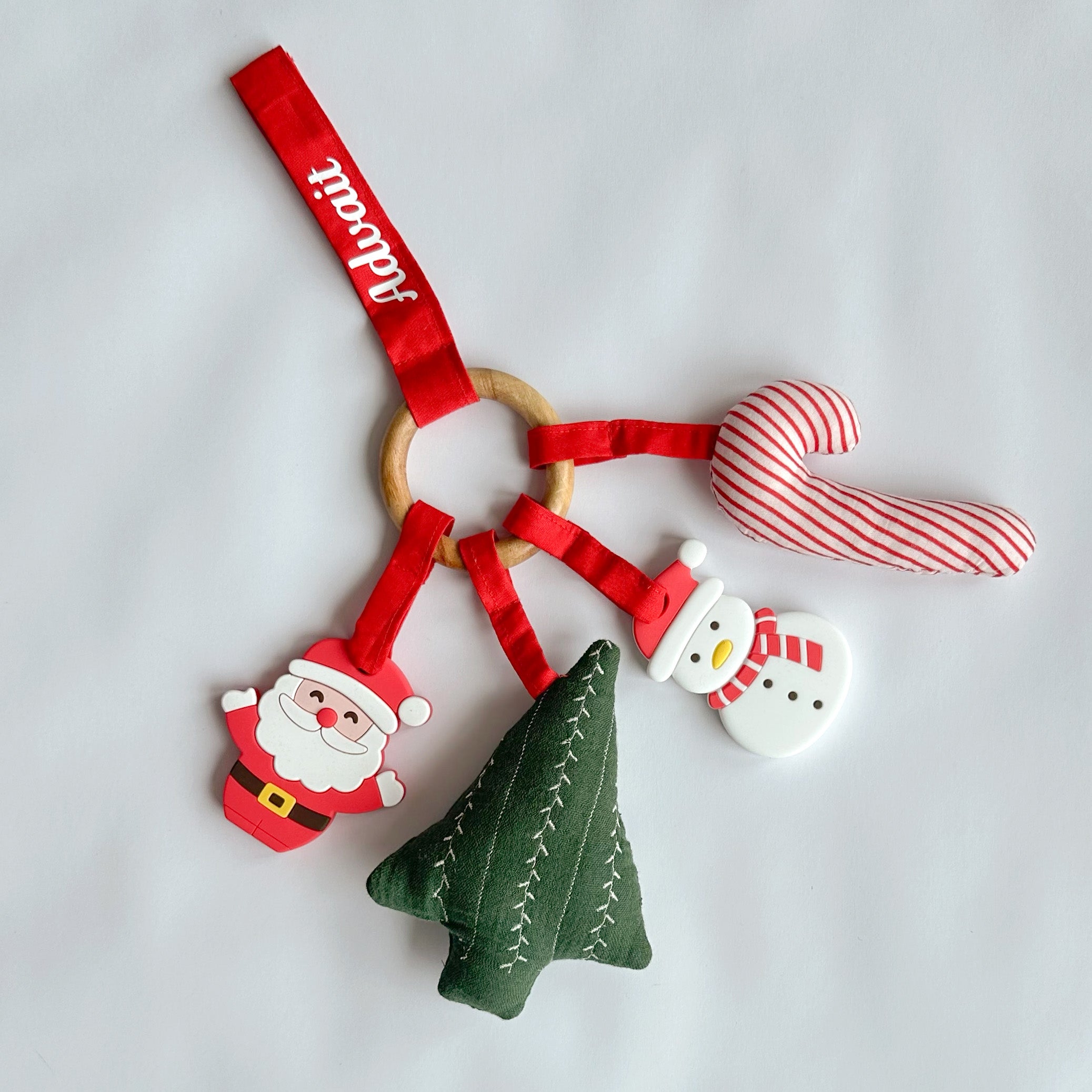 Sensory & Teether Toy Set-Christmas